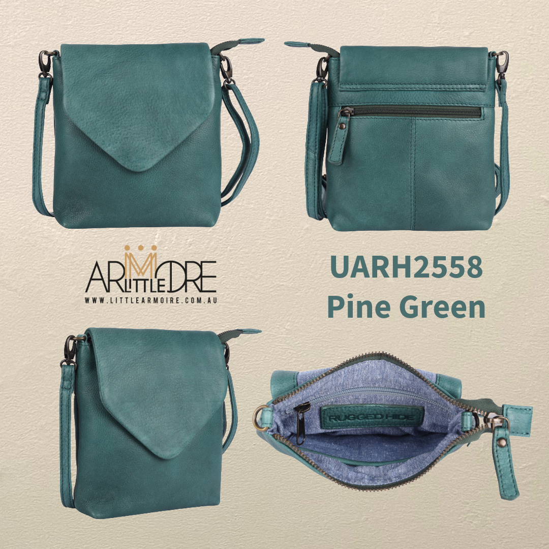 Soft Leather Small Envelope Crossbody Bag UARH2558 Bexley