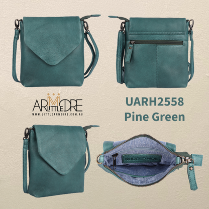 Soft Leather Small Envelope Crossbody Bag UARH2558 Bexley