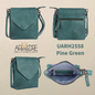 Soft Leather Small Envelope Crossbody Bag UARH2558 Bexley