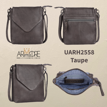 Soft Leather Small Envelope Crossbody Bag UARH2558 Bexley