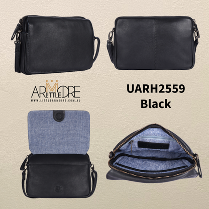 Soft Leather Ladies Crossbody Bag UARH2559 Wareemba