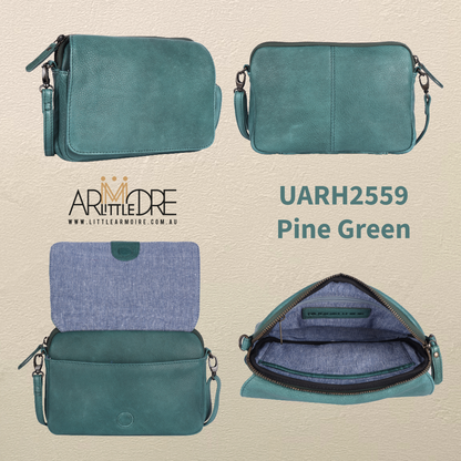 Soft Leather Ladies Crossbody Bag UARH2559 Wareemba