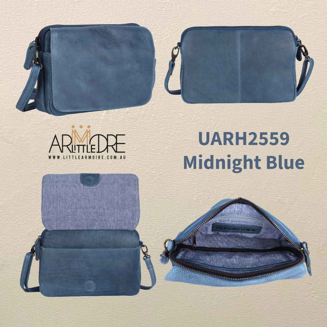 Soft Leather Ladies Crossbody Bag UARH2559 Wareemba