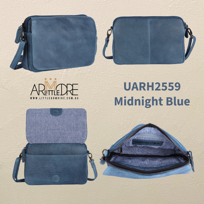 Soft Leather Ladies Crossbody Bag UARH2559 Wareemba