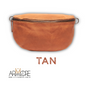 Leather Chest Bag/Crossbody bag UARH479 Charlotte