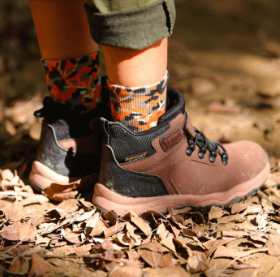 RAFAC Coffee Yarn Socks - Wildlife Series : UARFWL2325K for KIDS