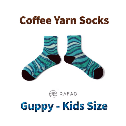 RAFAC Coffee Yarn Socks - Wildlife Series : UARFWL2325K for KIDS