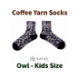 RAFAC Coffee Yarn Socks - Wildlife Series : UARFWL2325K for KIDS