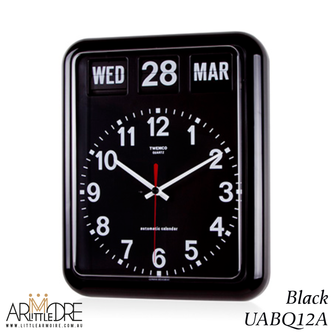 Twemco Vintage Classic Flip Clock UABQ12A