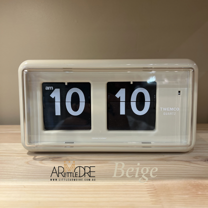 Twemco Vintage Classic Flip Clock UAQT30