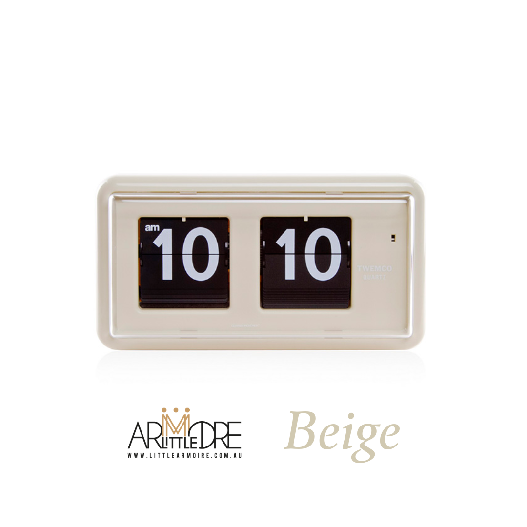 Twemco Vintage Classic Flip Clock UAQT30