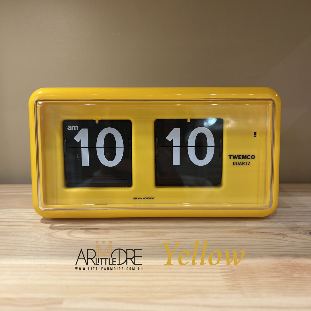 Twemco Vintage Classic Flip Clock UAQT30