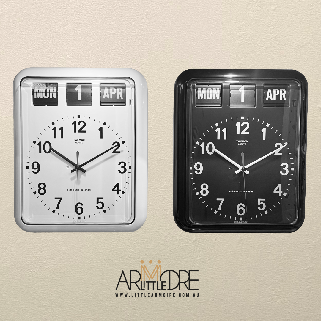 Twemco Vintage Classic Flip Clock UABQ12A