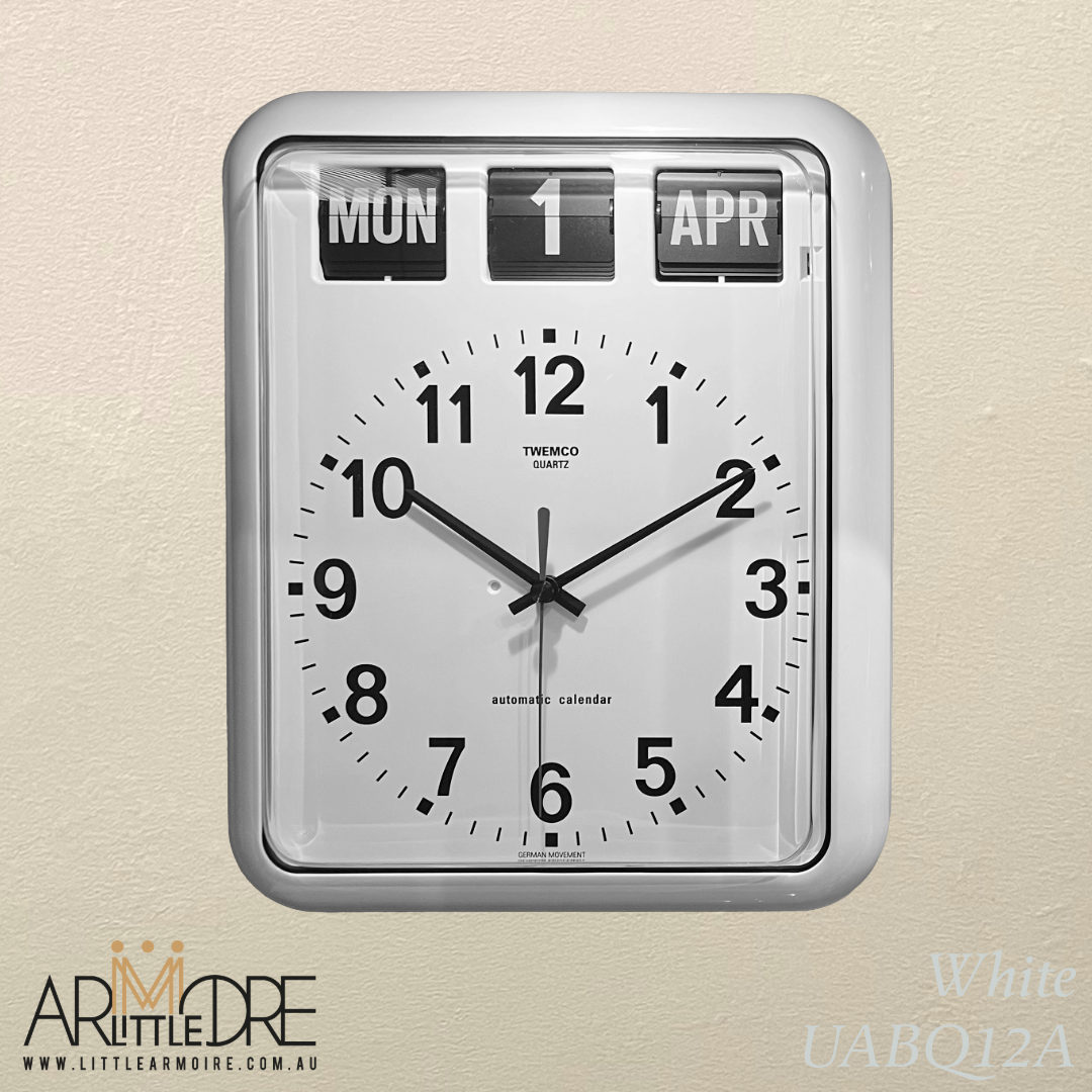 Twemco Vintage Classic Flip Clock UABQ12A