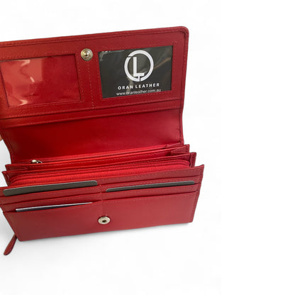 Large Ladies Wallet with Two Separate Compartments UARHWL392