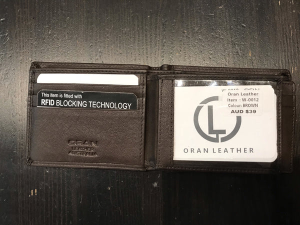 Oran Leather W-0012 Michael Leather Wallet - Little Armoire - Online Leather Goods Store Australia