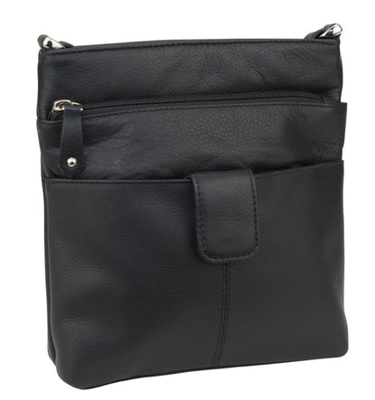 Franco Bonini FB-12242 Multi Coloured Small Leather Shoulder / Cross Body Bag - Little Armoire - Online Leather Goods Store Australia