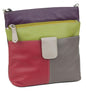 Franco Bonini FB-12242 Multi Coloured Small Leather Shoulder / Cross Body Bag - Little Armoire - Online Leather Goods Store Australia