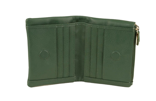 FB-7012 Small Bi-Fold Compact Ladies Wallet