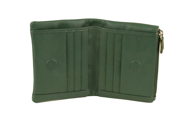 Small Bi-fold Compact Ladies Wallet FB-2107
