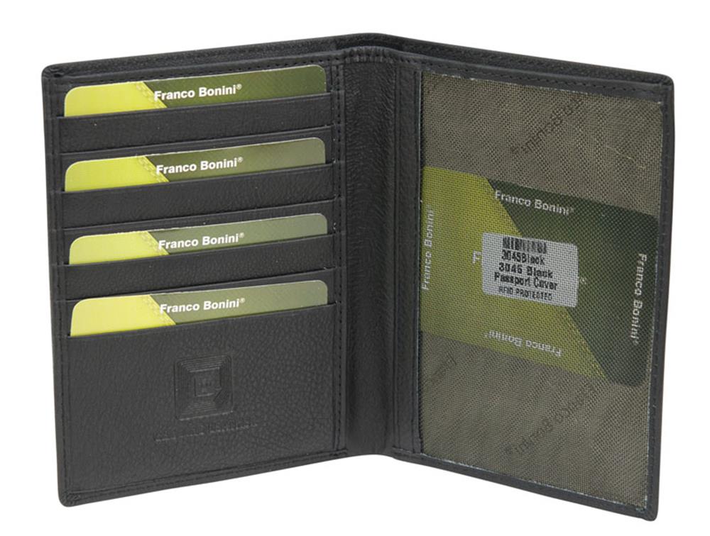 Multi Colour Leather Passport Cover UAFB3045