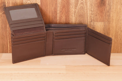 Multi card Leather Wallet RFID protect UARHW718