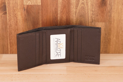 Soft Tri-Fold Leather Wallet UARHW343