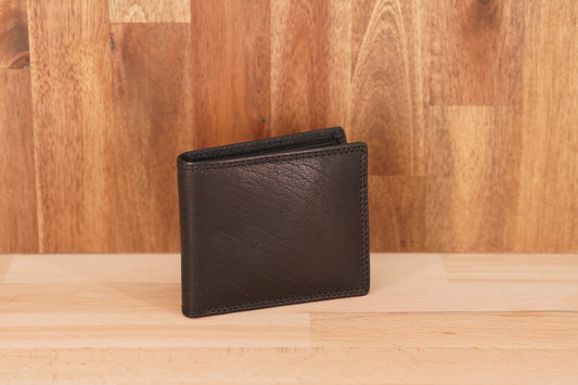 Slim Full Size Bi-Bold Men's Leather Wallet UARH1405