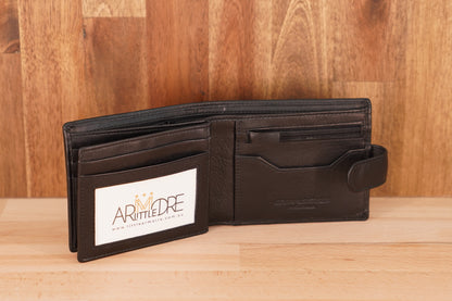 LA393 Men's Soft Leather Wallet