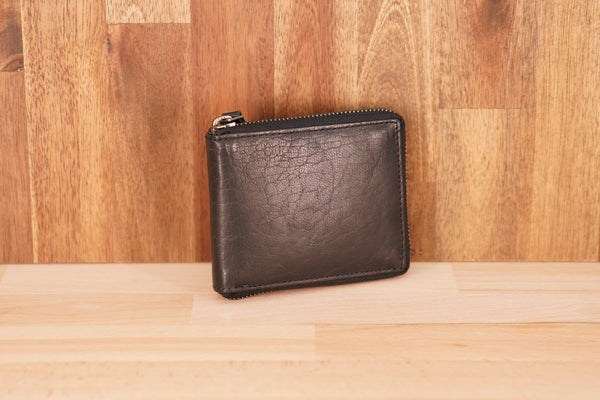 Rugged Hide RH-1006 Aris Leather Wallet Zipped around