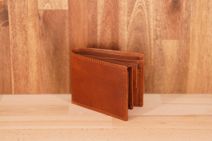 Men's Leather Wallet with Coin Section UARH128