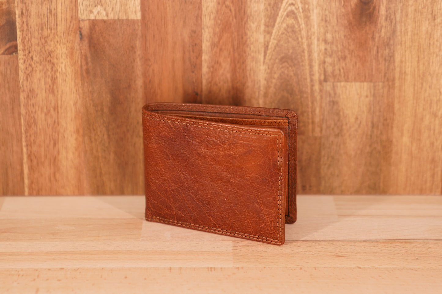 Men's Leather Wallet with Coin UARH125