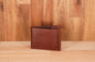 RH-74700 Marl Slim Bi-Fold Leather Wallet