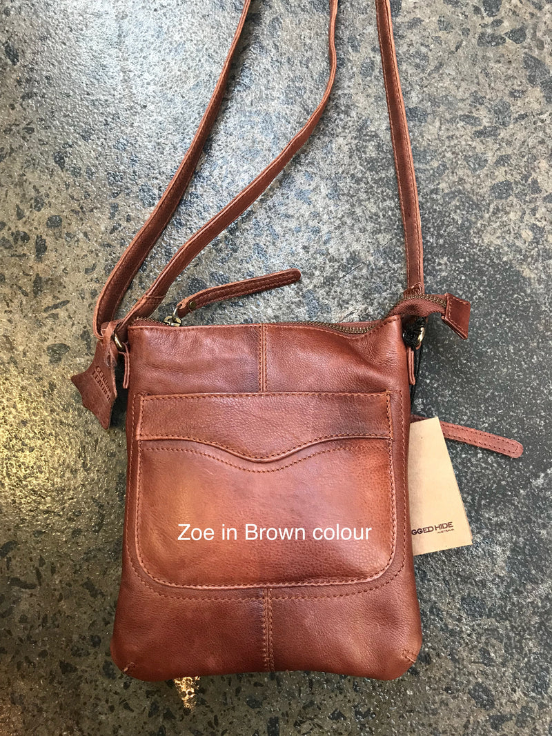 Small brown discount leather handbag