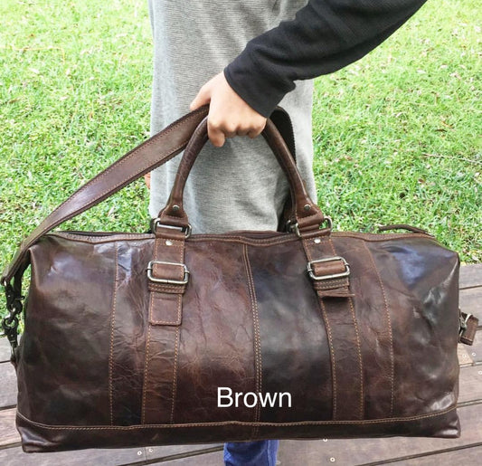 Rugged Hide RH-6004 Toowoomba Leather Overnight Bag - Little Armoire - Online Leather Goods Store Australia
