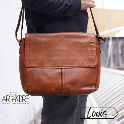 Business Leather Laptop Satchel Bag UARH4266