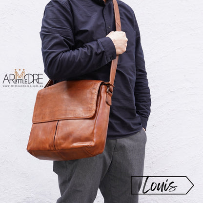 Business Leather Laptop Satchel Bag UARH4266