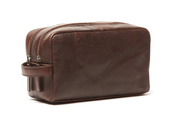 Rugged Hide Corso RH-153 Leather Wash Bag