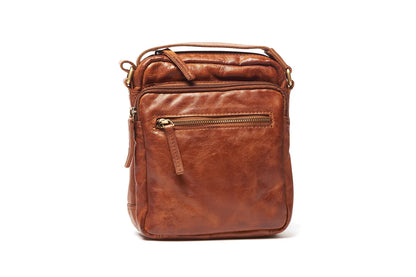 Small Leather Satchel Bag UARH2622