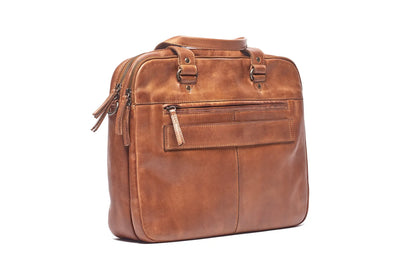 UARH3624 Vintage Business Leather Laptop / Document Brief Bag