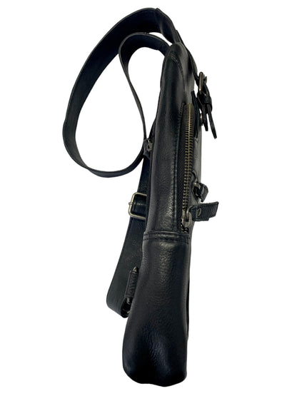 LA5064 Leather Cross Chest Bag
