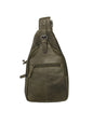 LA5064 Leather Cross Chest Bag