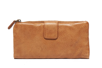 Soft Leather Wallet with Tab UARH469 Daisy