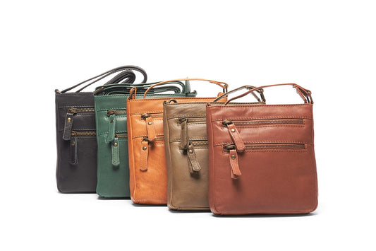 LA425 Small, Soft Cross Body Leather Bag