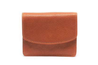 Small Press Stud Leather Wallet / Coin Purse UARH528