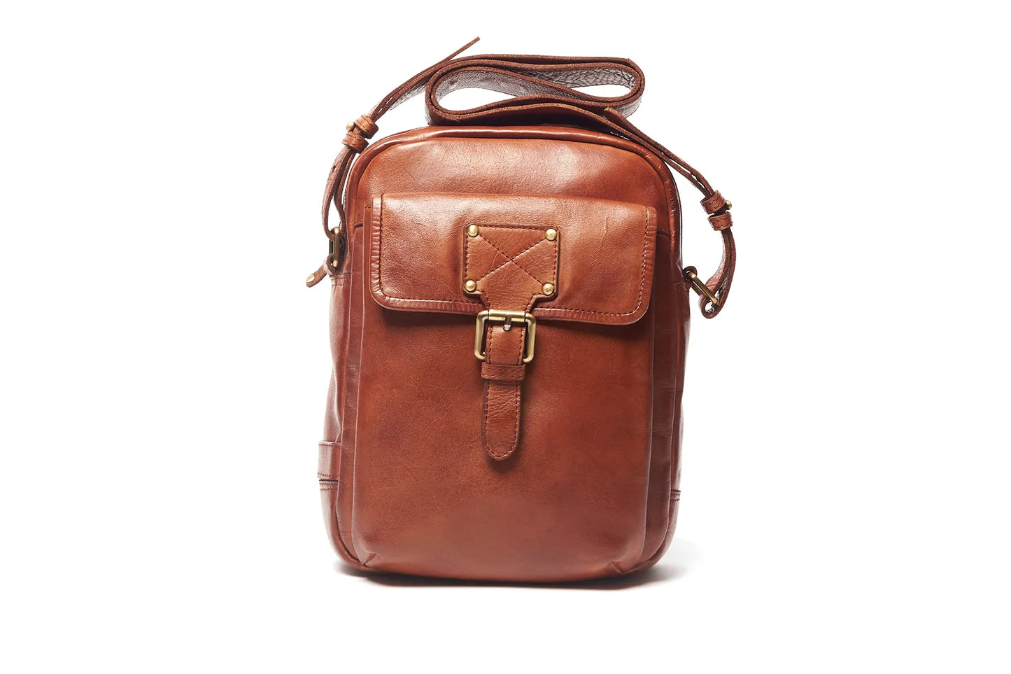 LA417 Unisex Leather Satchel Bag