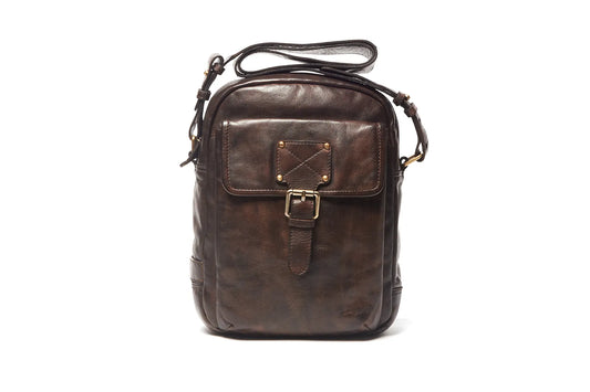 LA417 Unisex Leather Satchel Bag