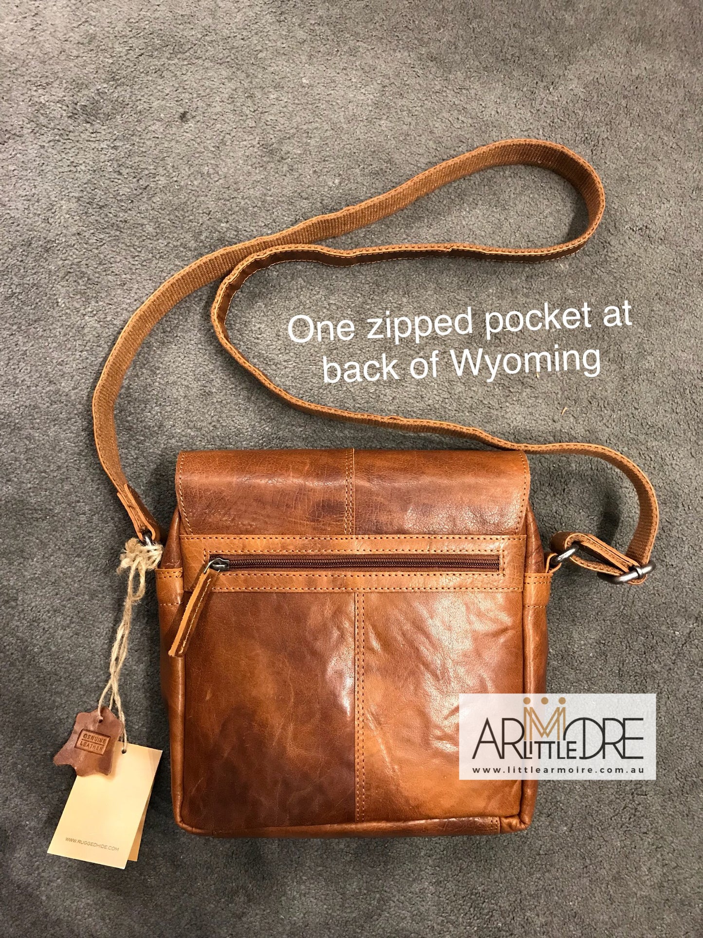 LA2006 Wyoming Vintage Leather Bag for Tablet