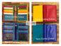 Mini Leather Card Holder Wallet with Zip for Coin - UARHRW02