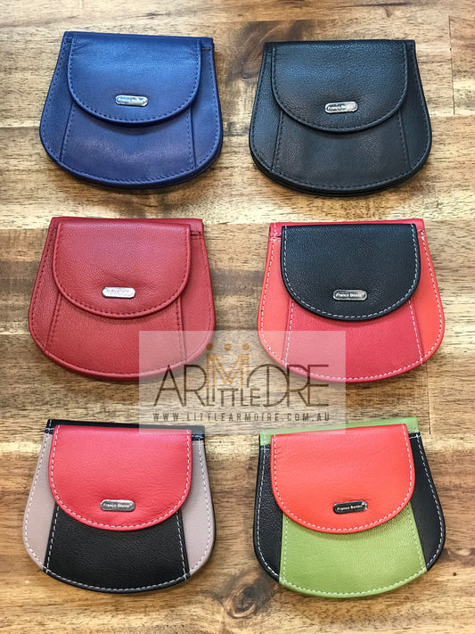 FB-2039 Mini RFID Leather Wallet / Coin Purse
